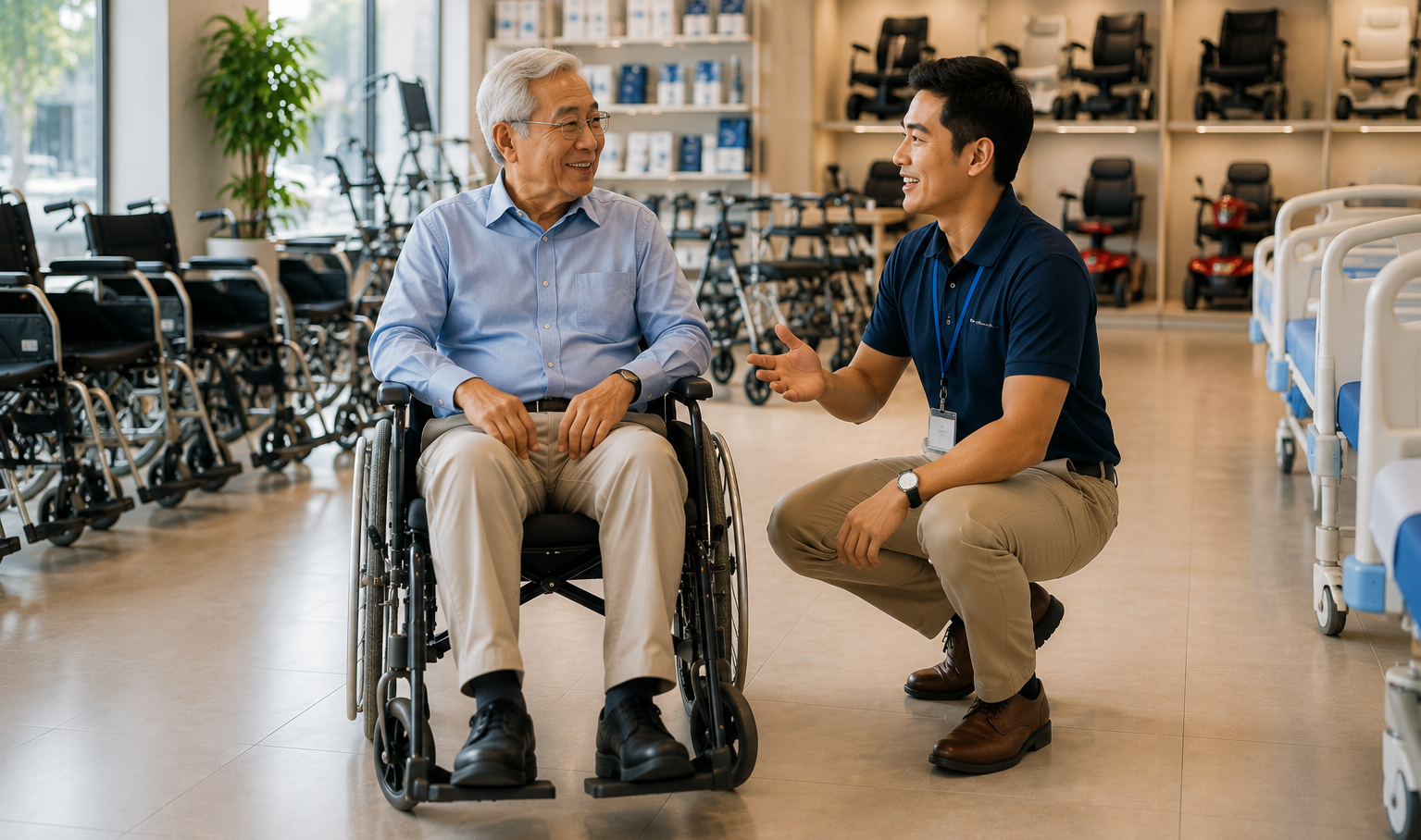 Manual Wheelchairs Available