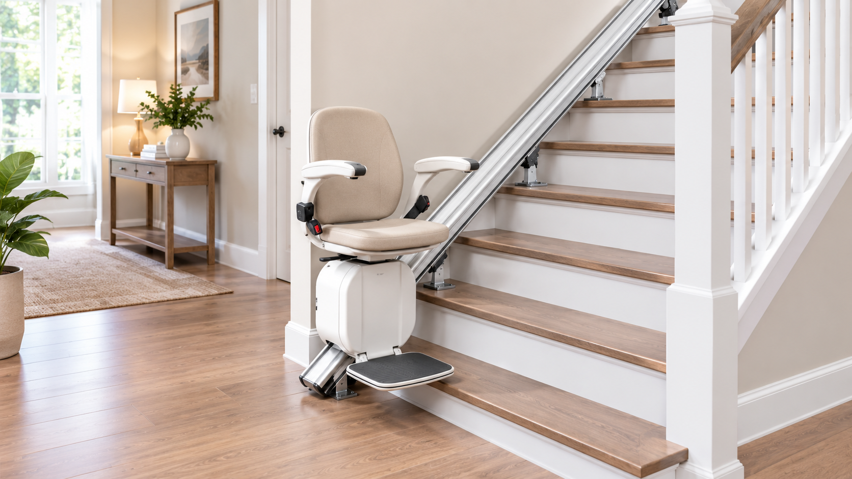 Straight Stairlift Installation