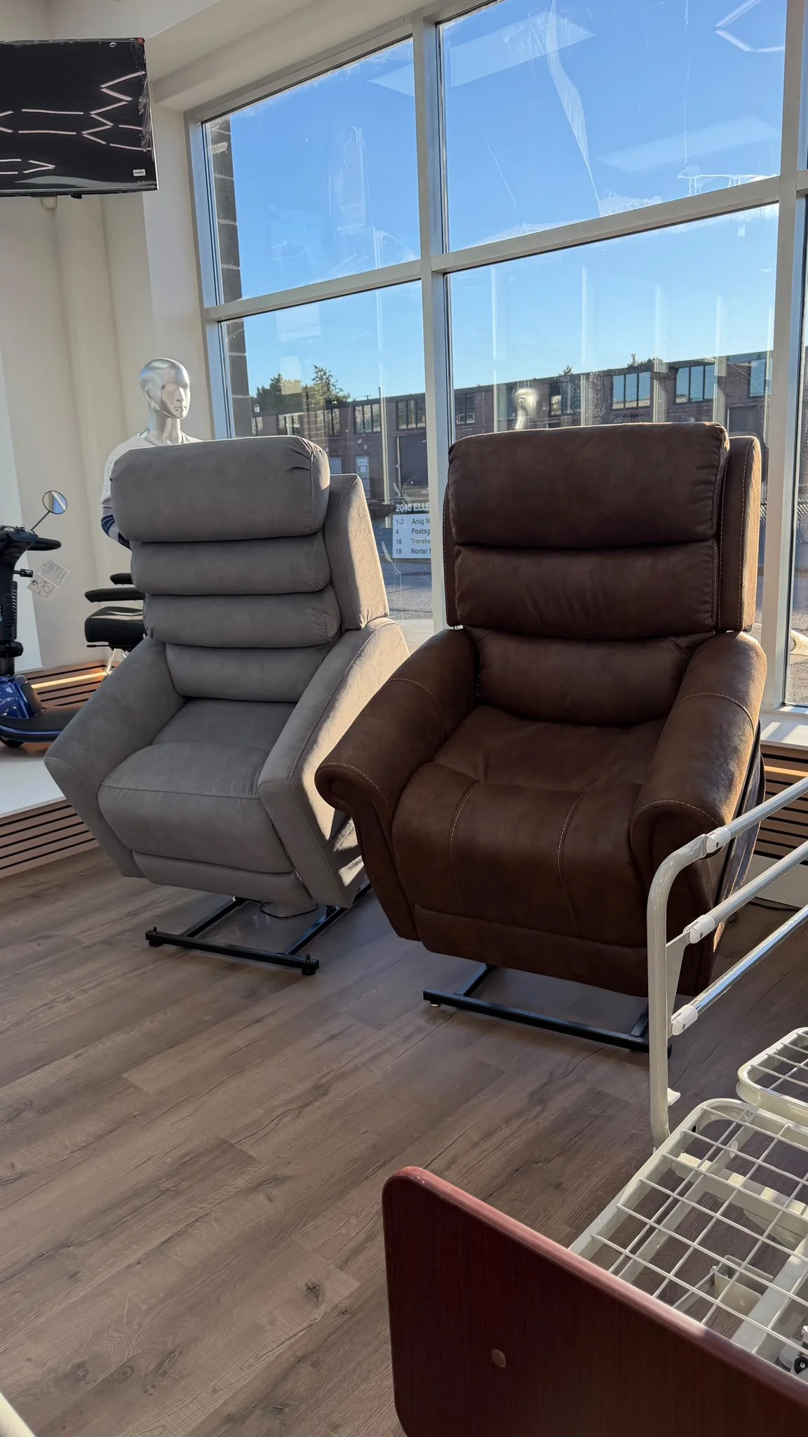 Power Lift Recliner Showroom Display and Repair