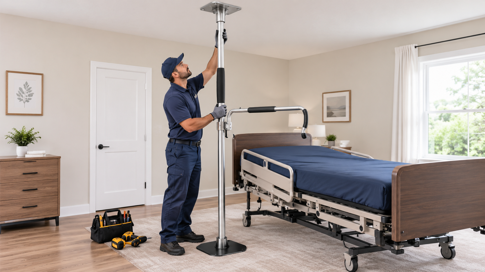 Bariatric SuperPole Heavy Duty Support