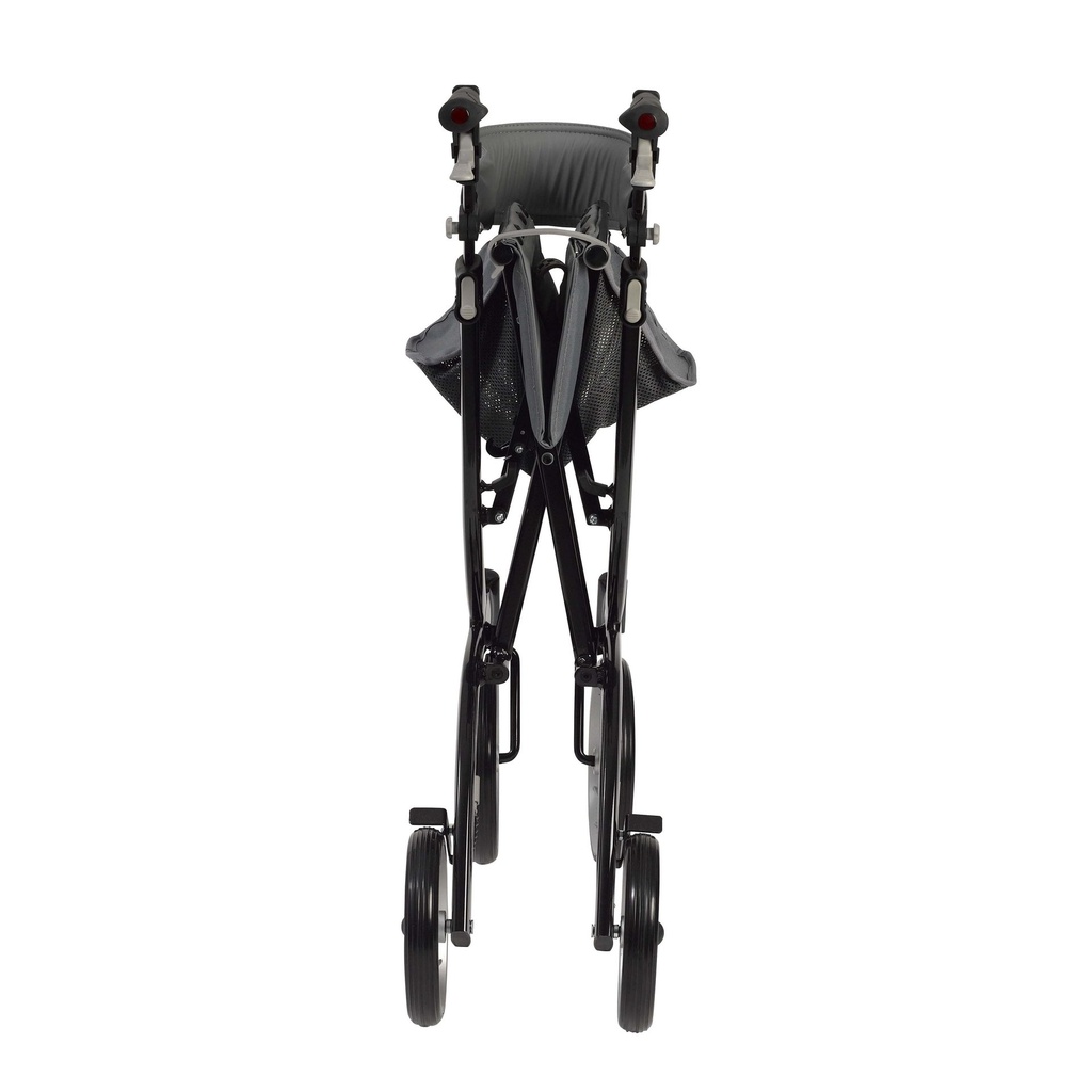 Nitro Euro Style Rollator Rolling Walker, Black - Image 2