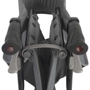 Nitro Euro Style Rollator Rolling Walker, Black - Image 7
