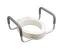 Premium Raised Elongated Toilet Seat with Removable Arms - Image 1