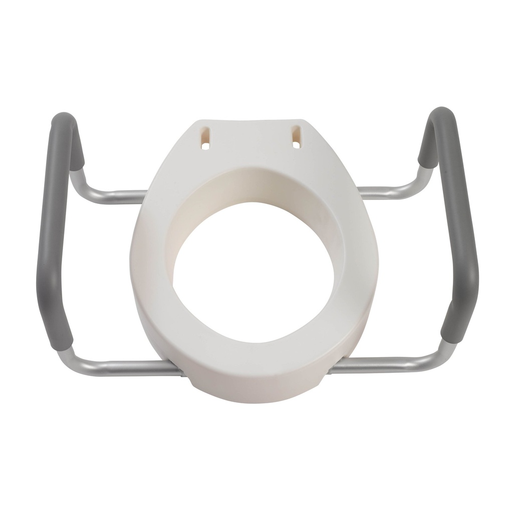 Premium Raised Toilet Seat With Removable Arms - Image 1