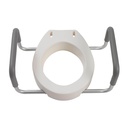 Premium Raised Toilet Seat With Removable Arms - Image 1