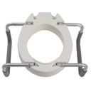 Premium Raised Toilet Seat With Removable Arms - Image 2