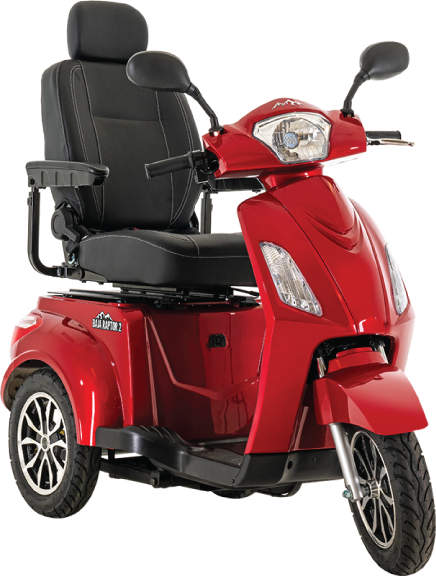 Pride Mobility Baja Raptor 2 3-Wheel Mobility Scooter - Image 7