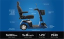 Pride Mobility Maxima 3-Wheel Mobility Scooter - Image 4