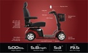 Pride Mobility Maxima 4-Wheel Mobility Scooter - Image 3