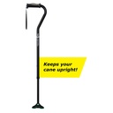 QuadPod Offset Cane, Ebony - Image 3