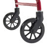 Rollator Rolling Walker with 6" Wheels, Red - Image 9