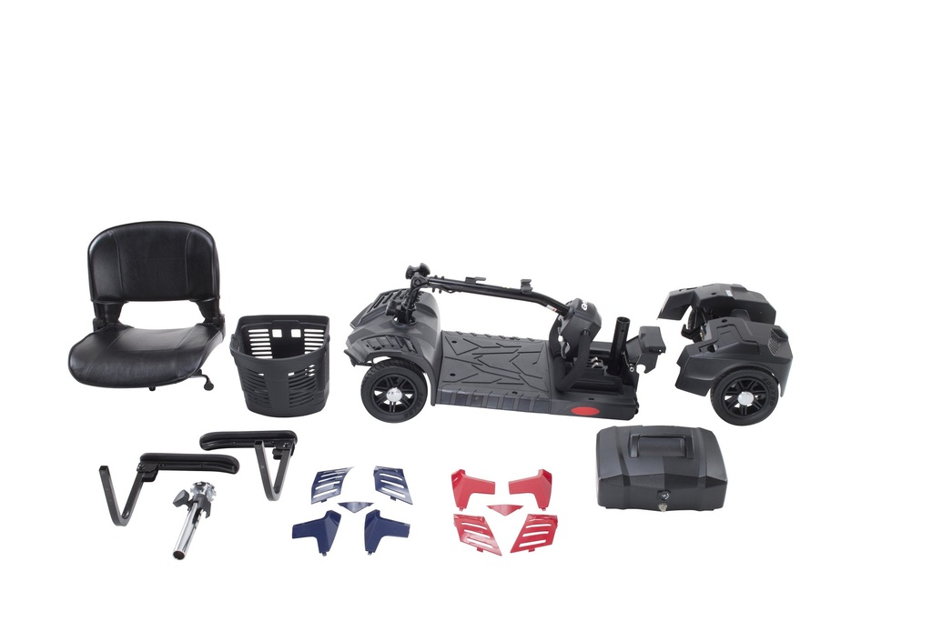 Scout Compact Travel Power Scooter, 4 Wheel - Image 2