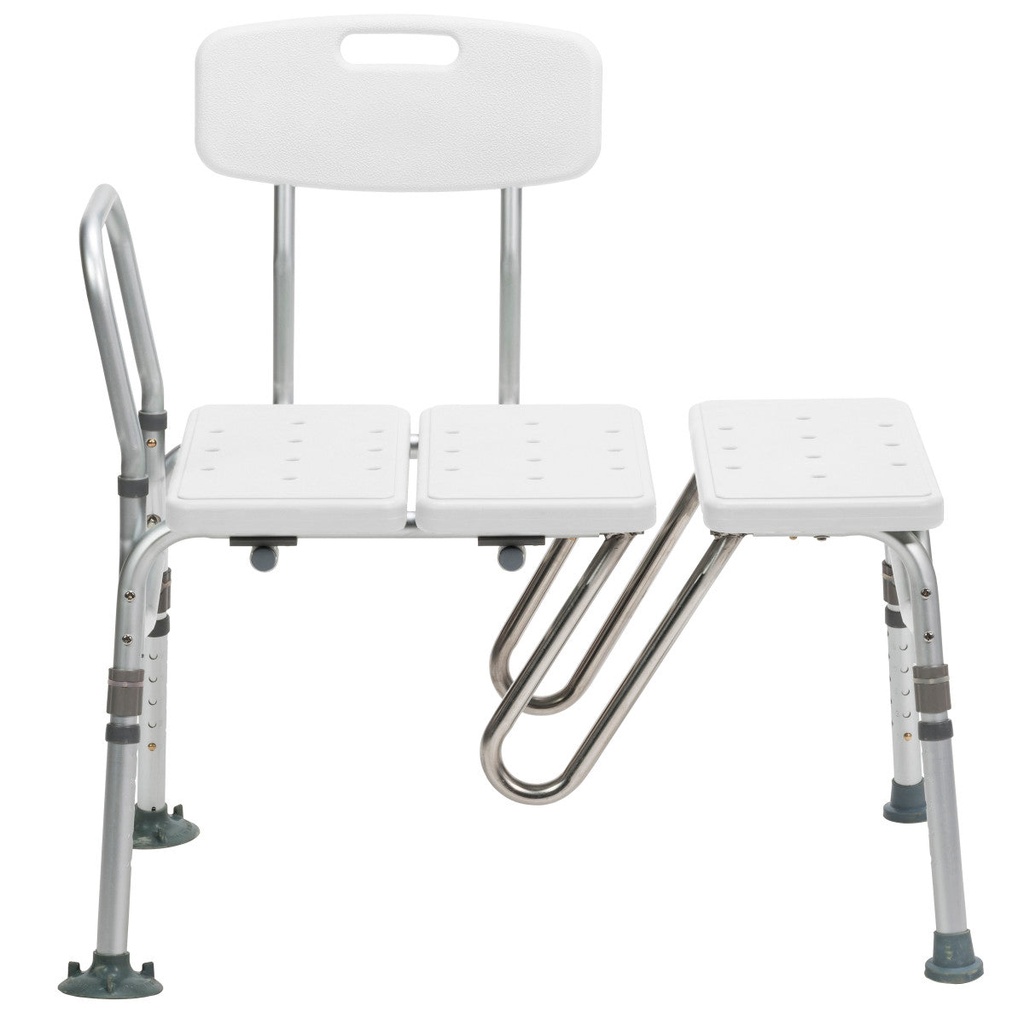 Splash Defense Transfer Bench with Curtain Guard Protection - Image 2