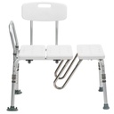 Splash Defense Transfer Bench with Curtain Guard Protection - Image 2