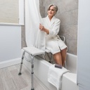 Splash Defense Transfer Bench with Curtain Guard Protection - Image 6