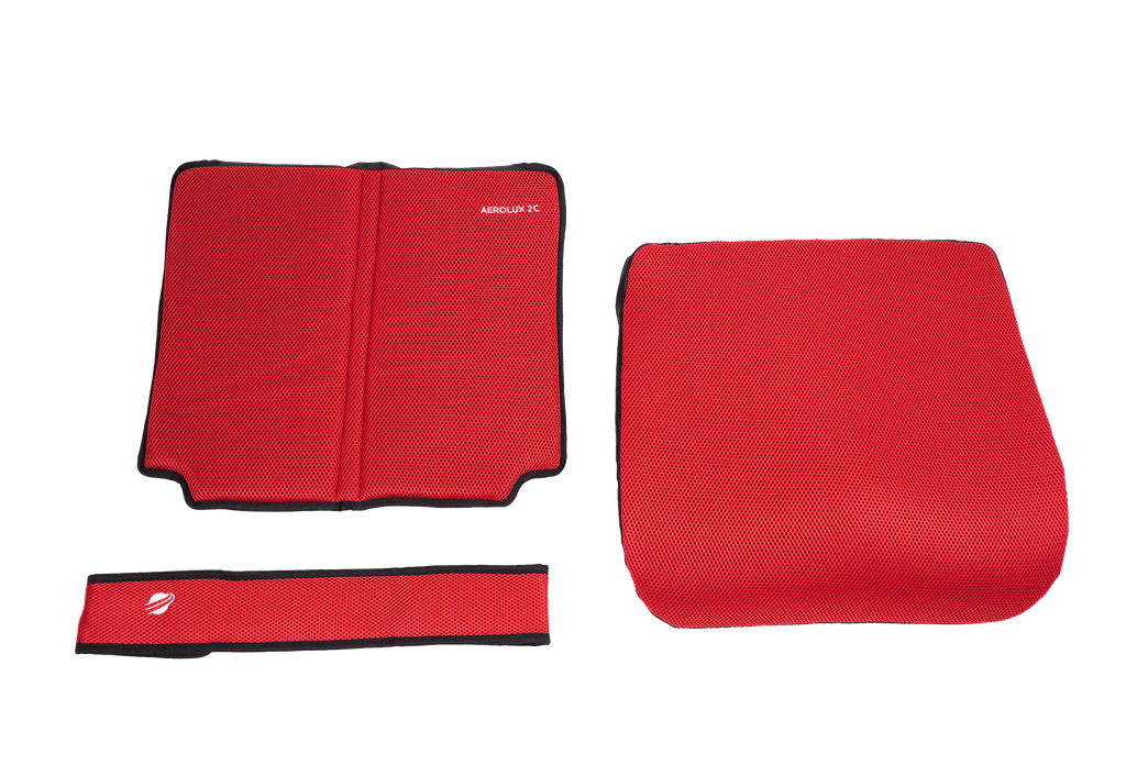TRAVEL BUGGY - AEROLUX 2C - Red Cushion Set - Image 1