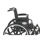 Viper Plus GT Wheelchair with Flip Back Removable Adjustable Desk Arms, Elevating Leg Rests, 18" Seat - Image 1