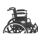 Viper Plus GT Wheelchair with Flip Back Removable Adjustable Desk Arms, Elevating Leg Rests, 18" Seat - Image 3