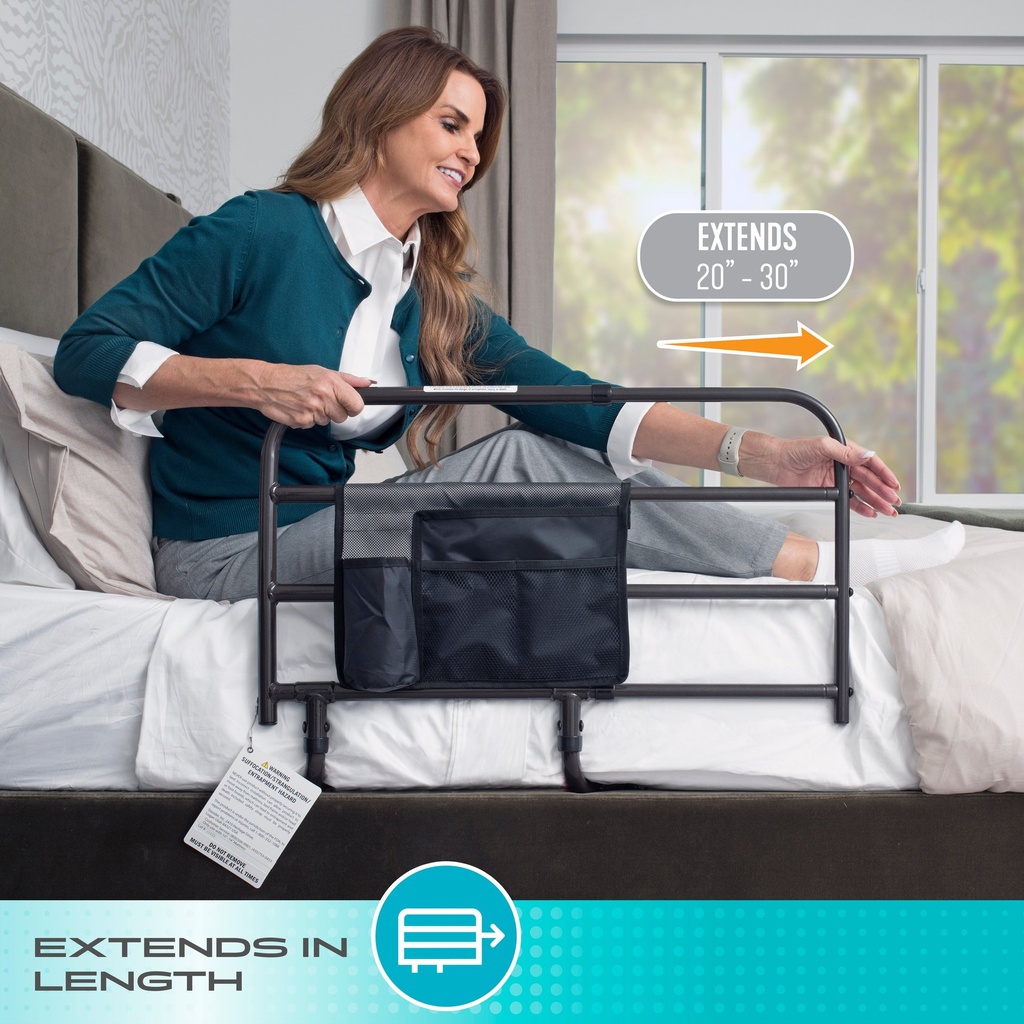 NEW! Wonder EZ Adjust Bed Rail (Non Pivot) - Image 1