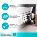 NEW! Wonder Pivot Bed Rail - Tall (Pivots Down) - Image 5