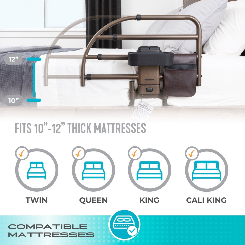 Wonder Click Extendable Bed Rail Premium - Image 7