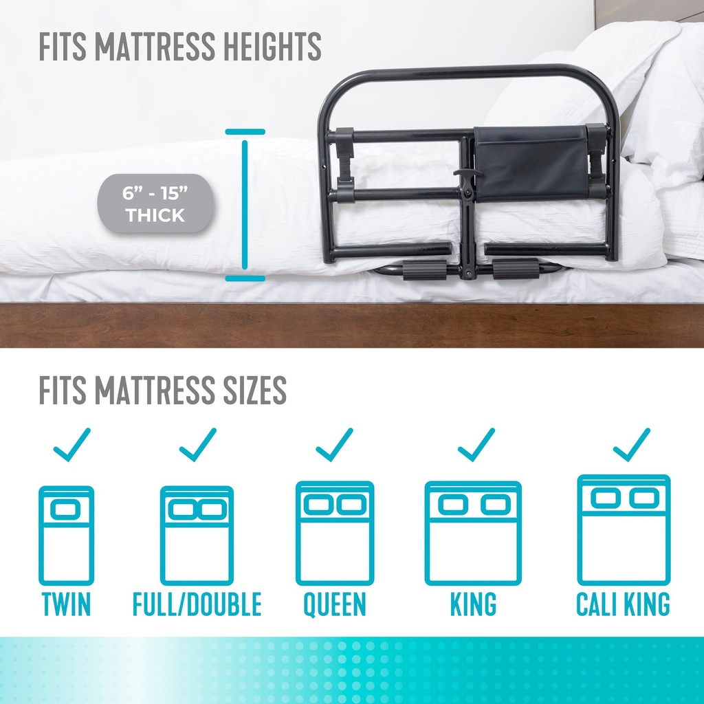 Prime Safety Bed Rail (Bariatric-Compatible) - Image 5