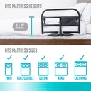 Prime Safety Bed Rail (Bariatric-Compatible) - Image 5