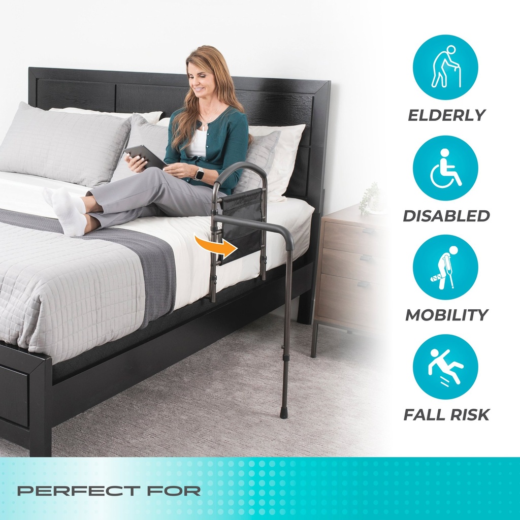 Wonder Mobility Bed Rail (With Mobility Arm) - Image 7