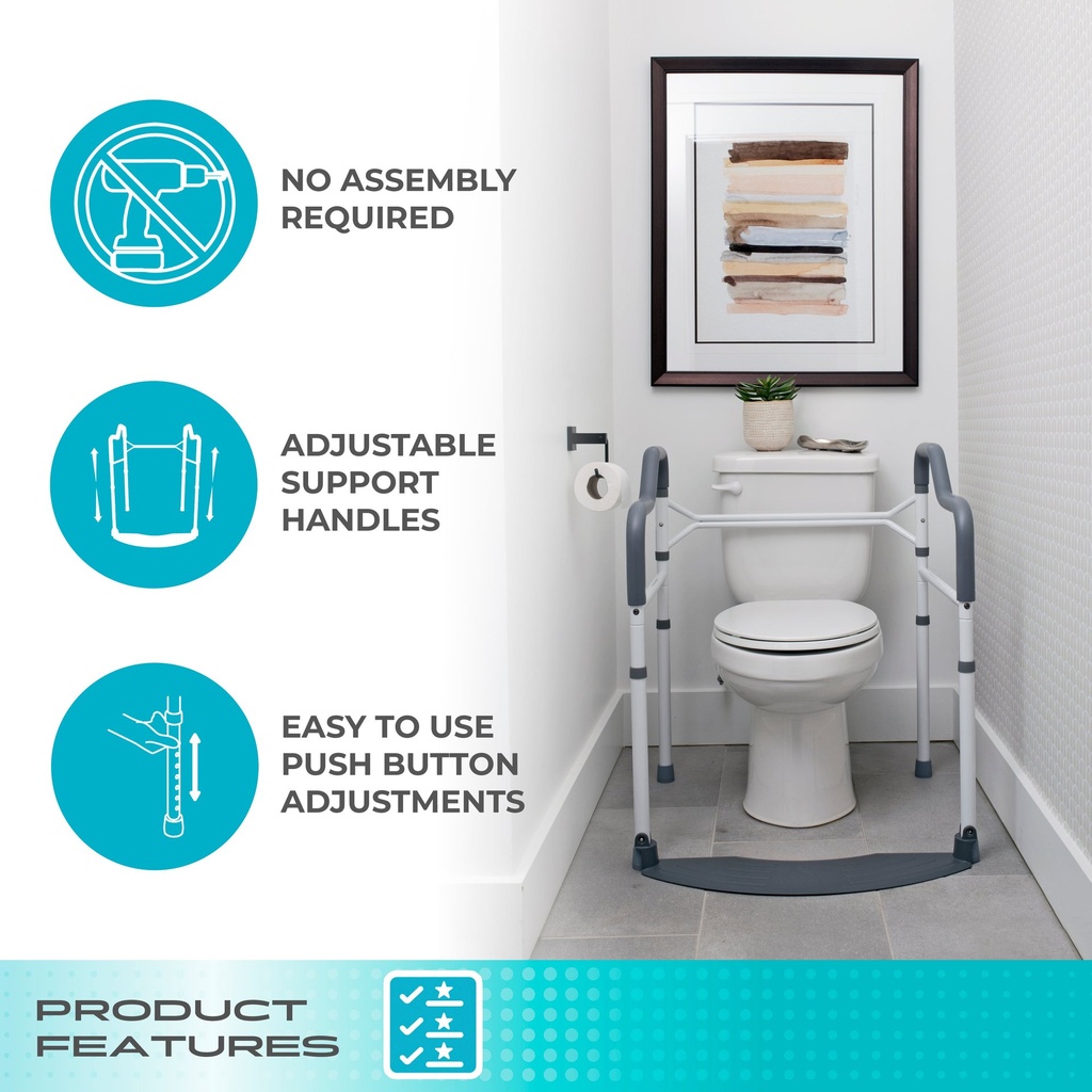 NEW! Wonder Toilet Safety Rails - Image 7