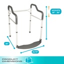 NEW! Wonder Toilet Safety Rails - Image 9