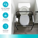 NEW! Universal Bedside Commode - Image 3