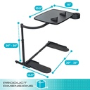 Wonder Tray XL - Black Base, Black Tray - Image 9