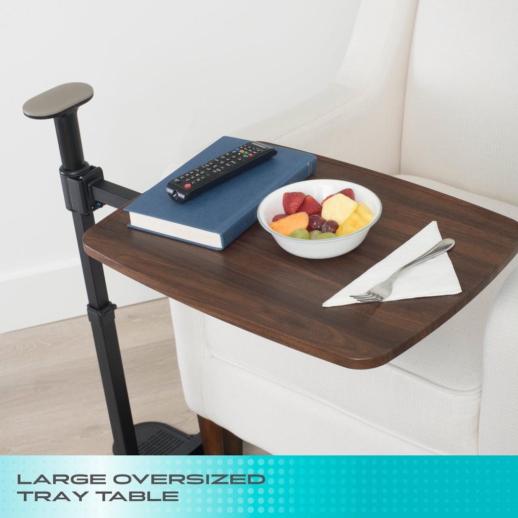 NEW! Wonder Tray Plus - Black Base, Walnut Tray - Image 2