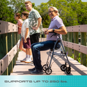 Wonder Rollator Plus - Cobalt Blue - Image 5
