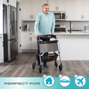 Wonder Rollator Plus - Regal Rose - Image 9