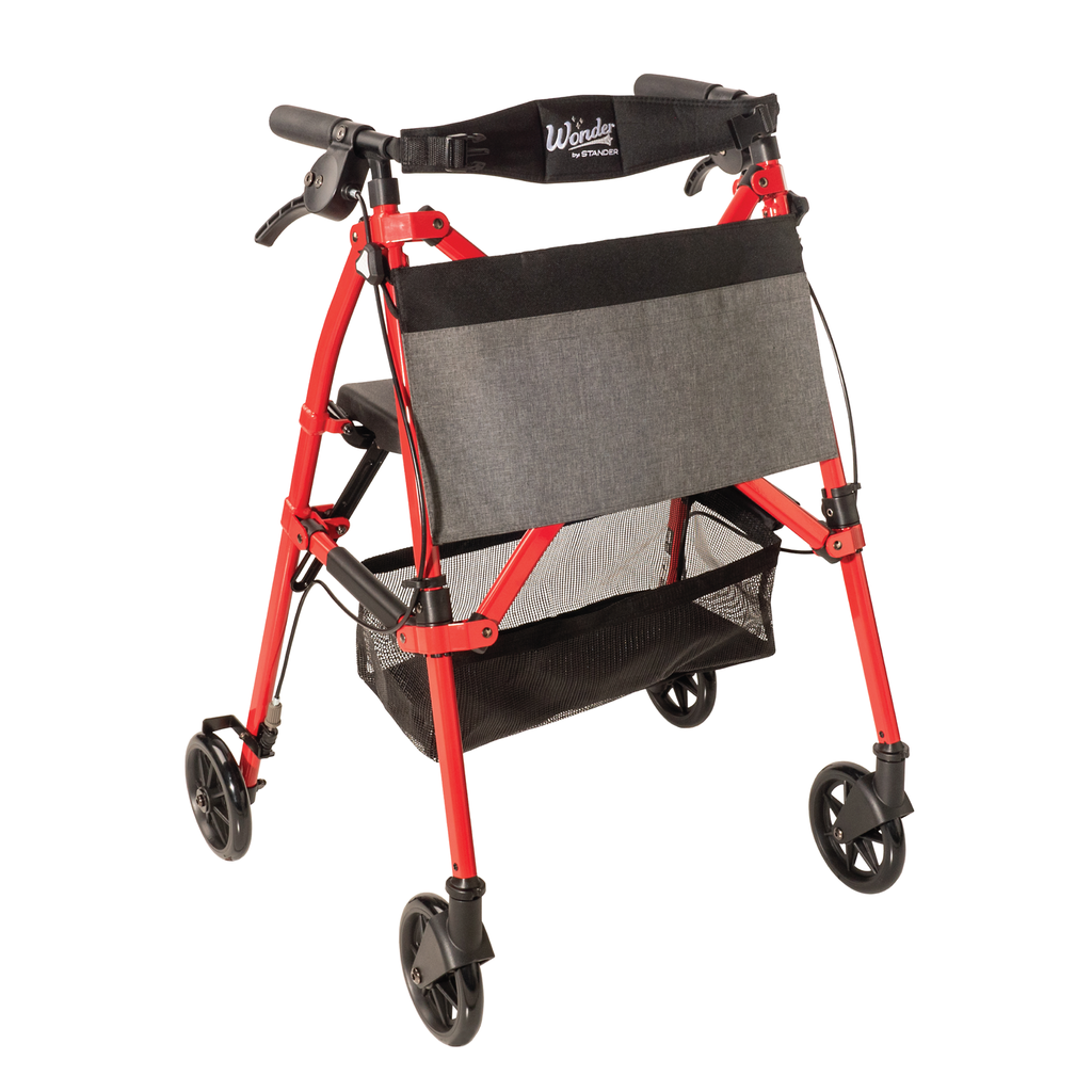 Wonder Rollator Plus Micro (short) - Black Walnut - Image 17