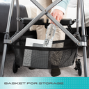 Wonder Rollator Plus Micro (short) - Regal Rose - Image 8