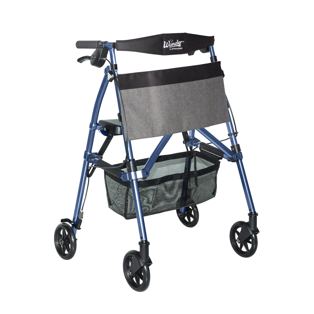 Wonder Rollator Plus Micro (short) - Regal Rose - Image 13