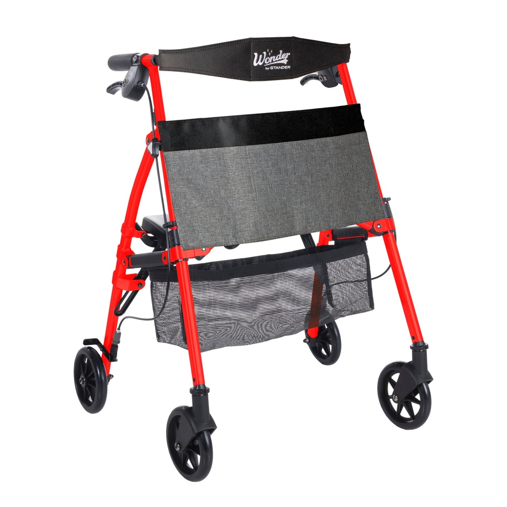Wonder Rollator Plus Micro (short) - Regal Rose - Image 23