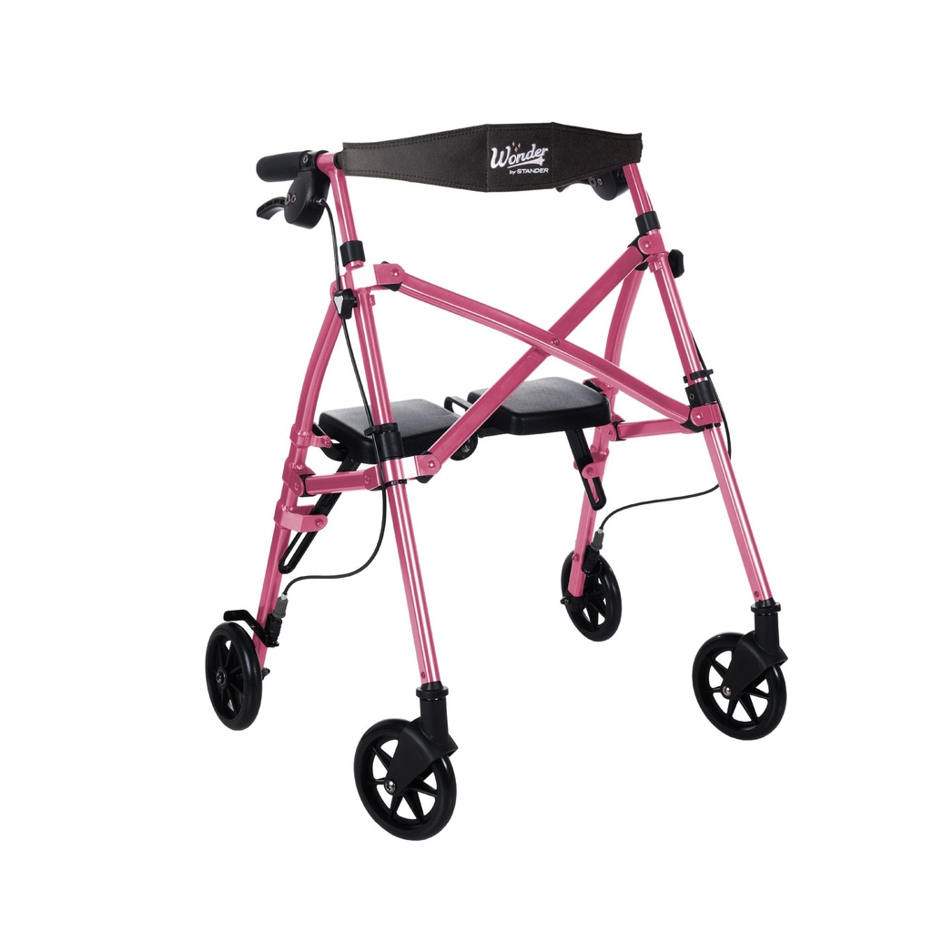 NEW! Stander Space Saver Rollator - Black Walnut - Image 13