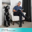 Wonder Rollator HD (Heavy Duty) - Black Walnut - Image 3