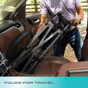 NEW! Wonder Rollator Plus 8-inch Wheels - Black Walnut - Image 3