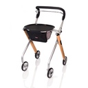 Trust Care Let's Go Indoor Rollator with Tray - Beech - Image 1