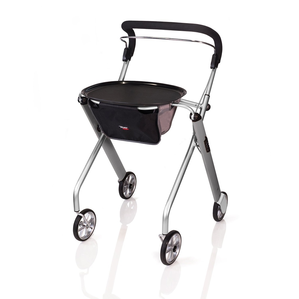 Trust Care Let's Go Indoor Rollator with Tray - Beech - Image 10