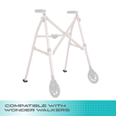 +Rear Ski Glides for Walker (Pair) - Image 2