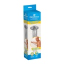 Knurled Chrome Grab Bar with Rotating Flange (16" / 40.64 cm)_image_15