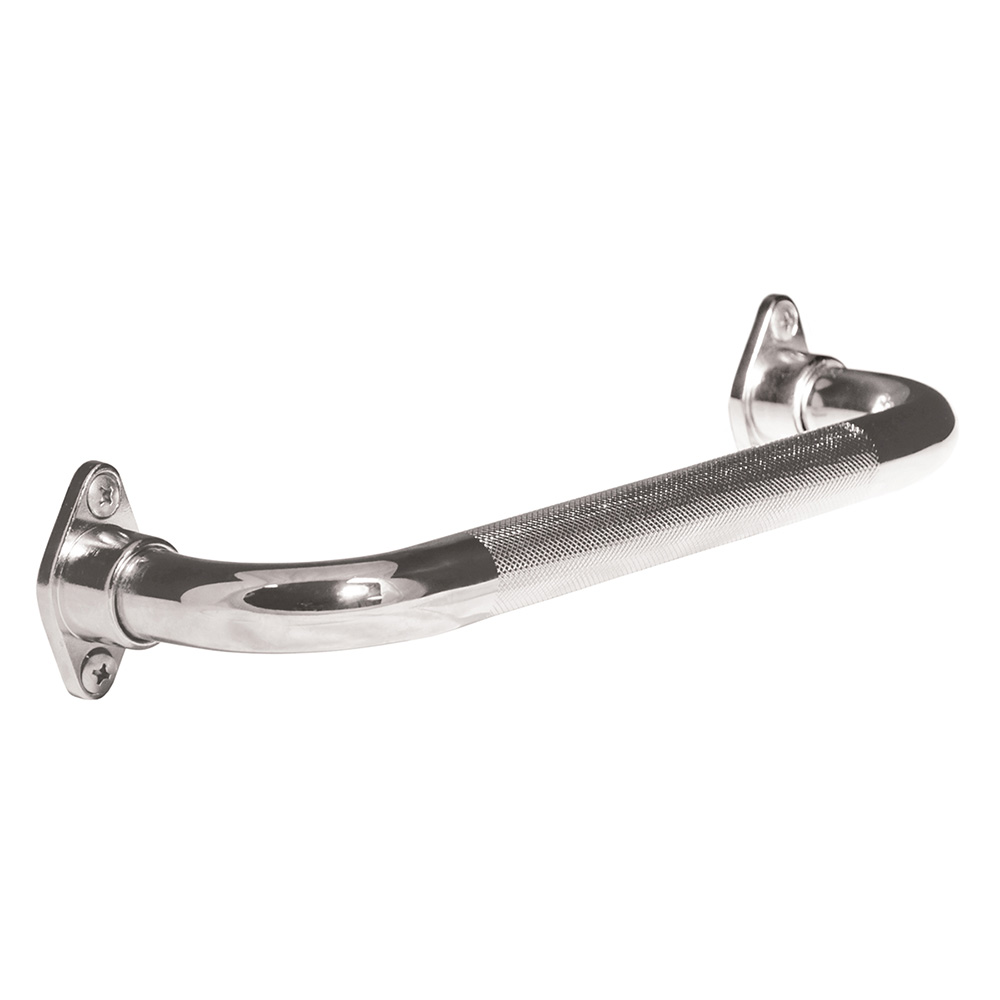 Knurled Chrome Grab Bar with Rotating Flange (24" / 60.96 cm)_image_11