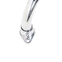 Knurled Chrome Grab Bar with Rotating Flange (24" / 60.96 cm)_image_14
