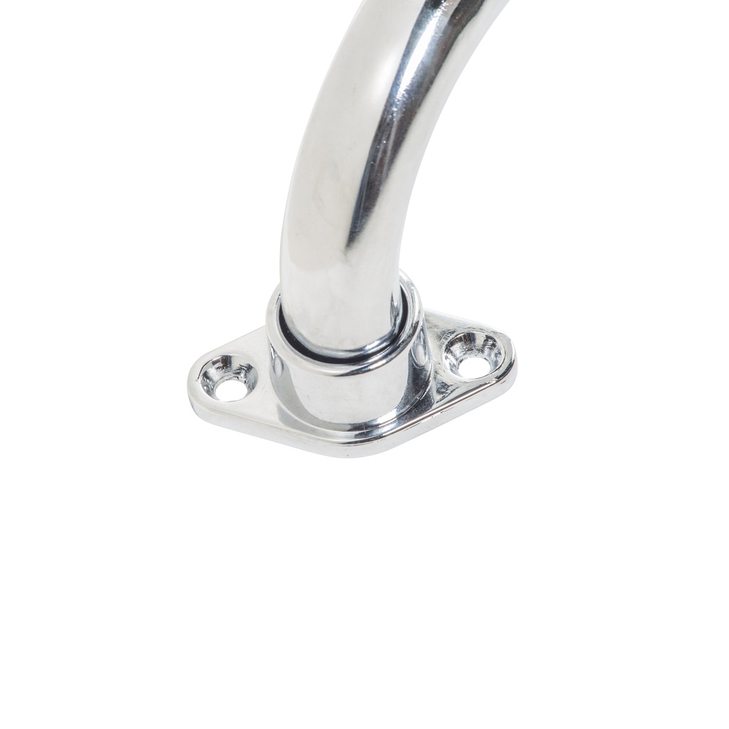 Knurled Chrome Grab Bar with Rotating Flange (24" / 60.96 cm)_image_15