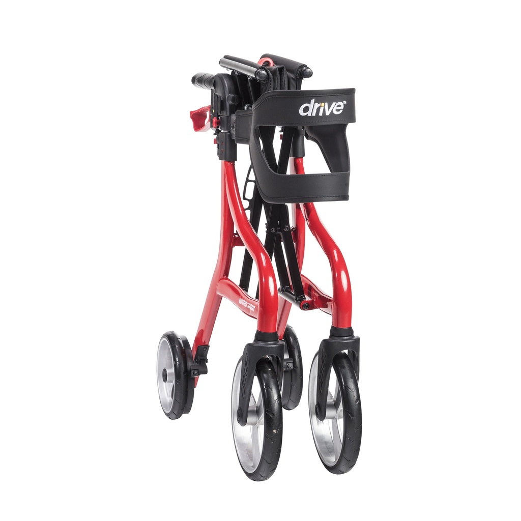 Nitro Sprint Rollator Rolling Walker, Hemi Height (RED)_image_18